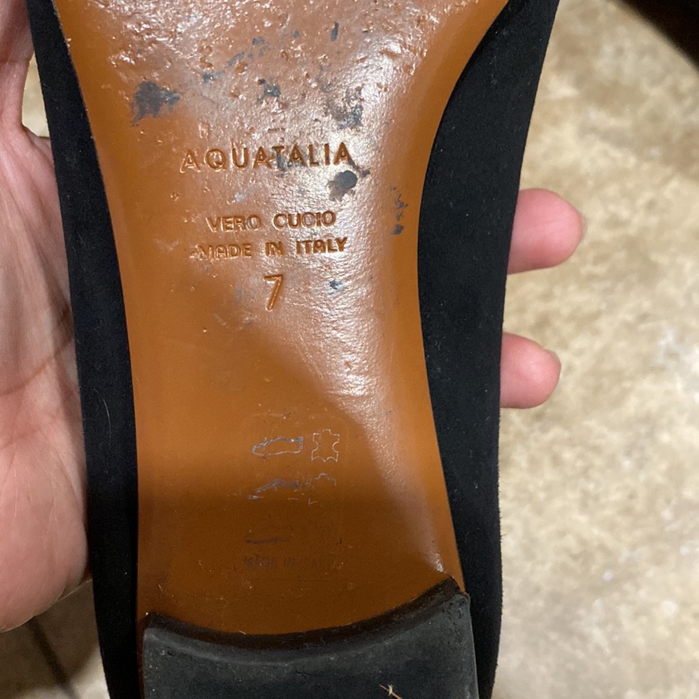 Aquatalia Suede Loafers - Picture 3 of 4